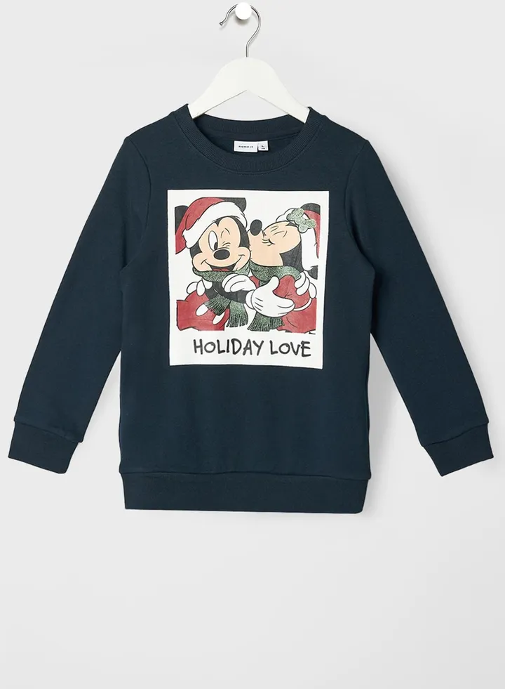 Kids Mickey Minnie Sweatshirt