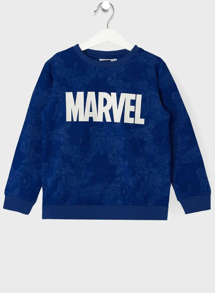 Kids Marvel Long Sleeve Sweatshirt