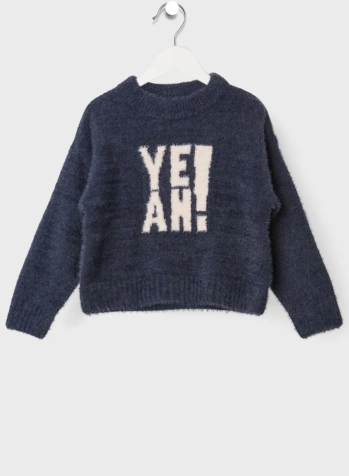 Kids Knitted Sweatshirt