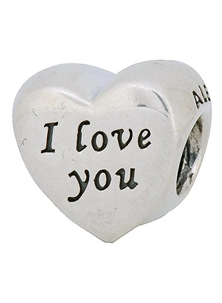 Words Of Love Silver Charm