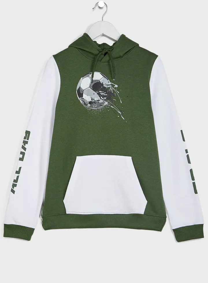 Youth Printed Hoodie