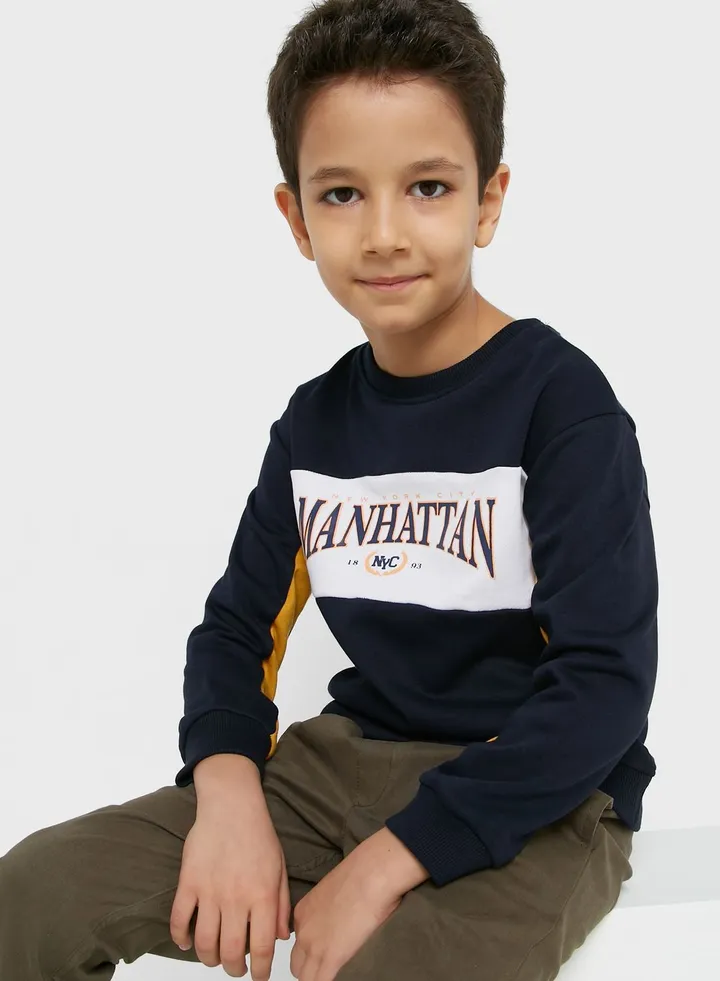 Manhattan Sweatshirt For Boys