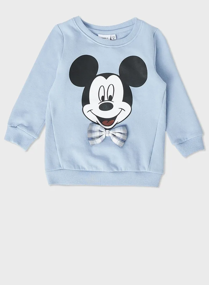 Kids Organic Mickey Mouse Sweatshirt