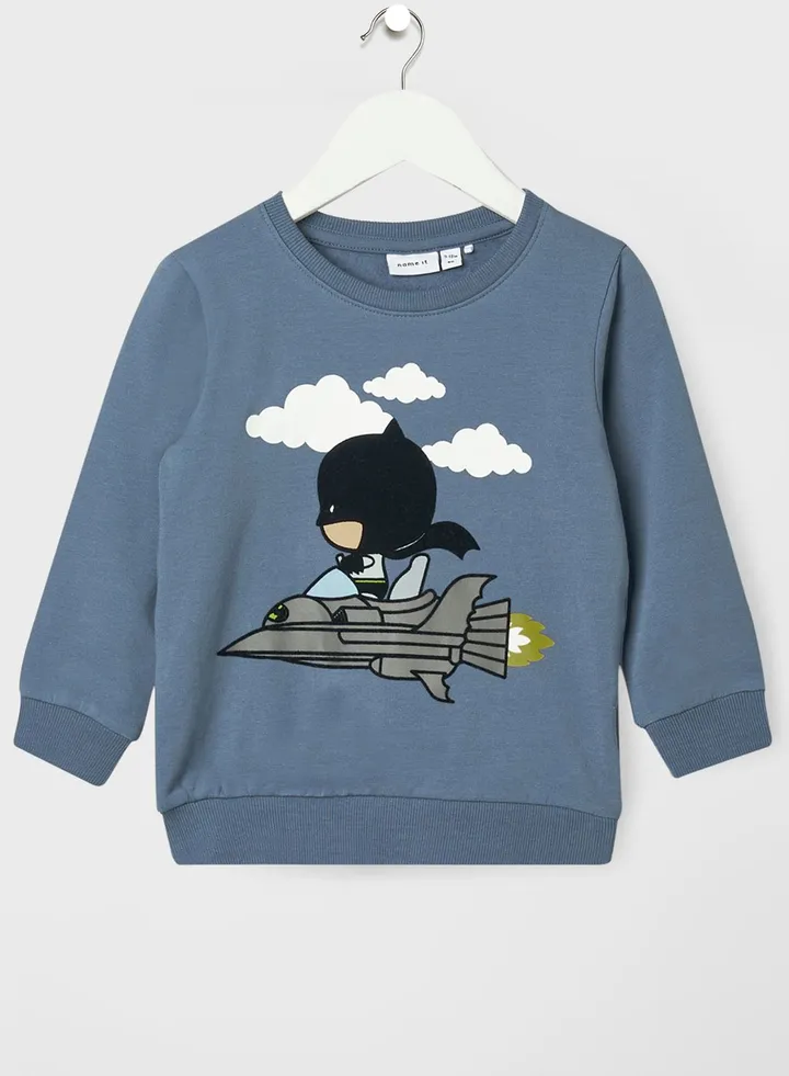 Kids Batman Long Sleeve Sweatshirt