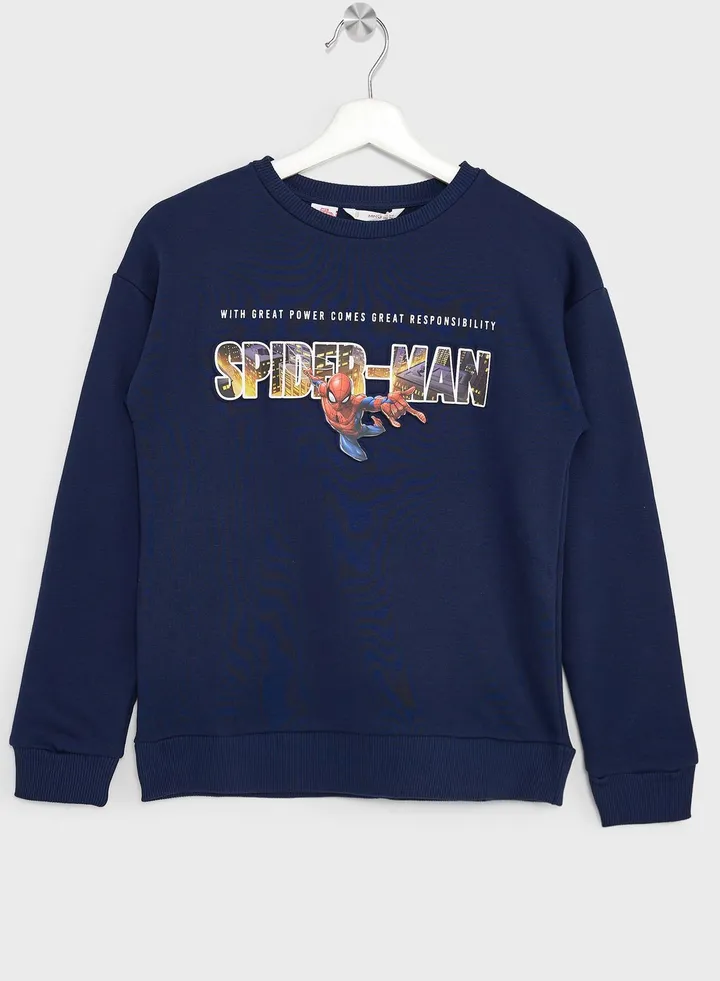 Kids Spiderman Sweatshirt