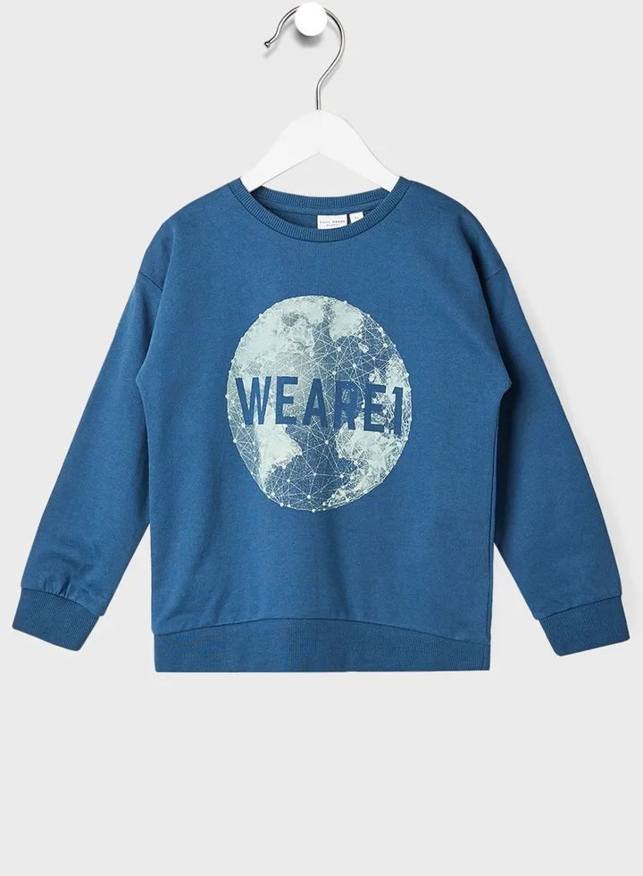 Kids Printed Sweatshirt