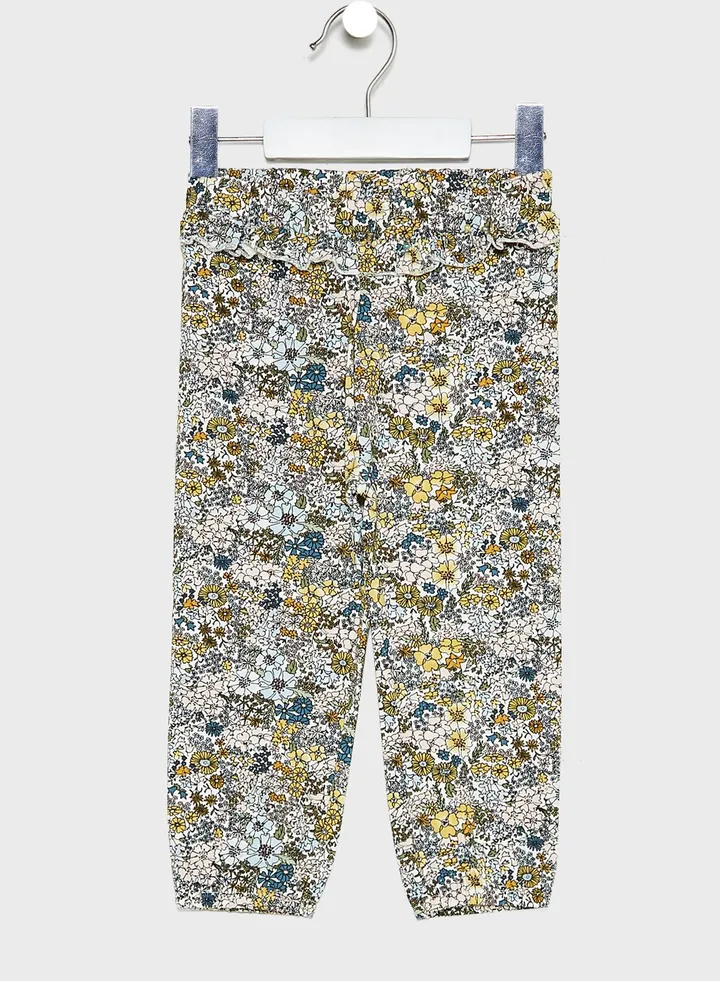 Kids Floral Trousers