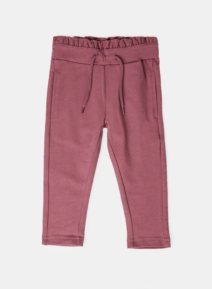 Girls Paperbag Waist Pants