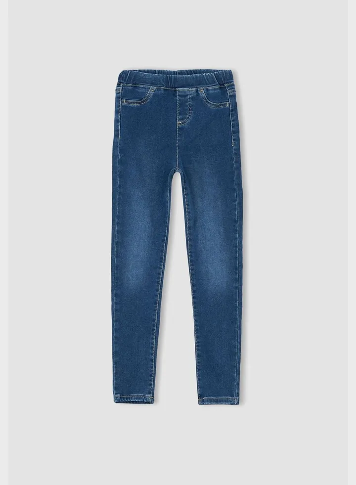 Kids Denim Slim Fit Trousers