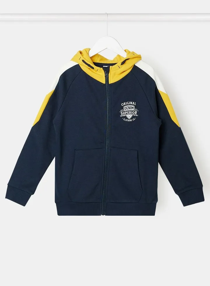 Kids Zip Through Cardigan
