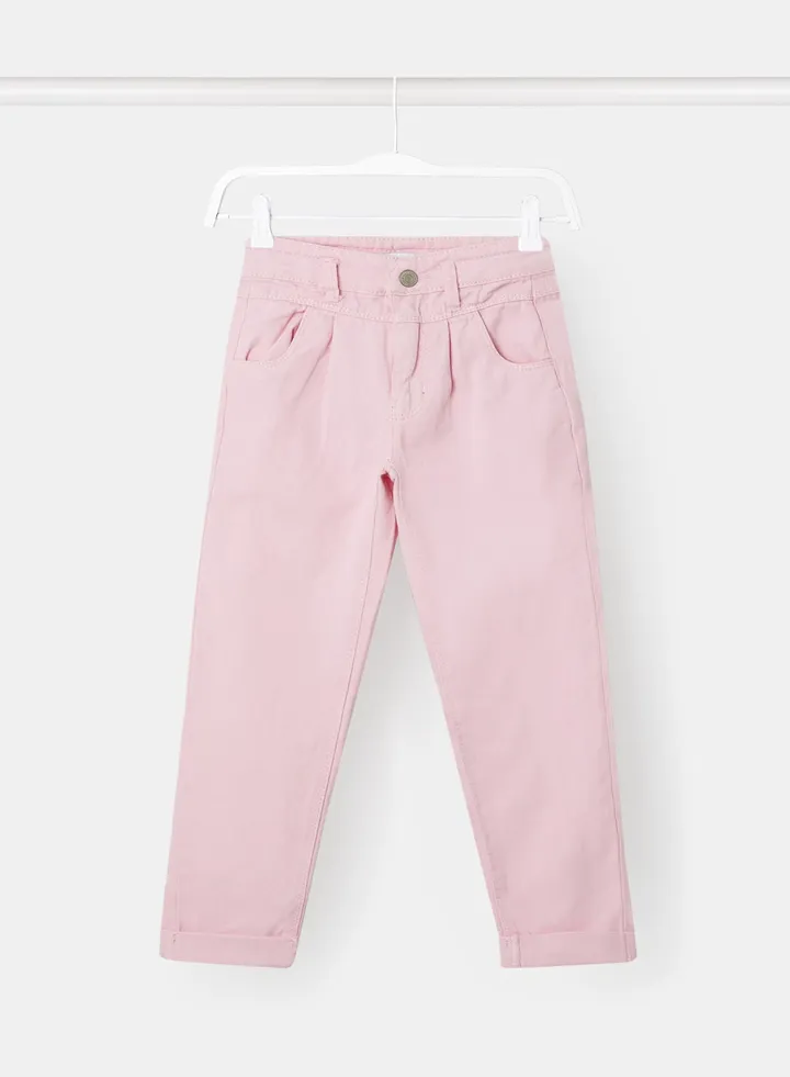 Girls High Waist Pants