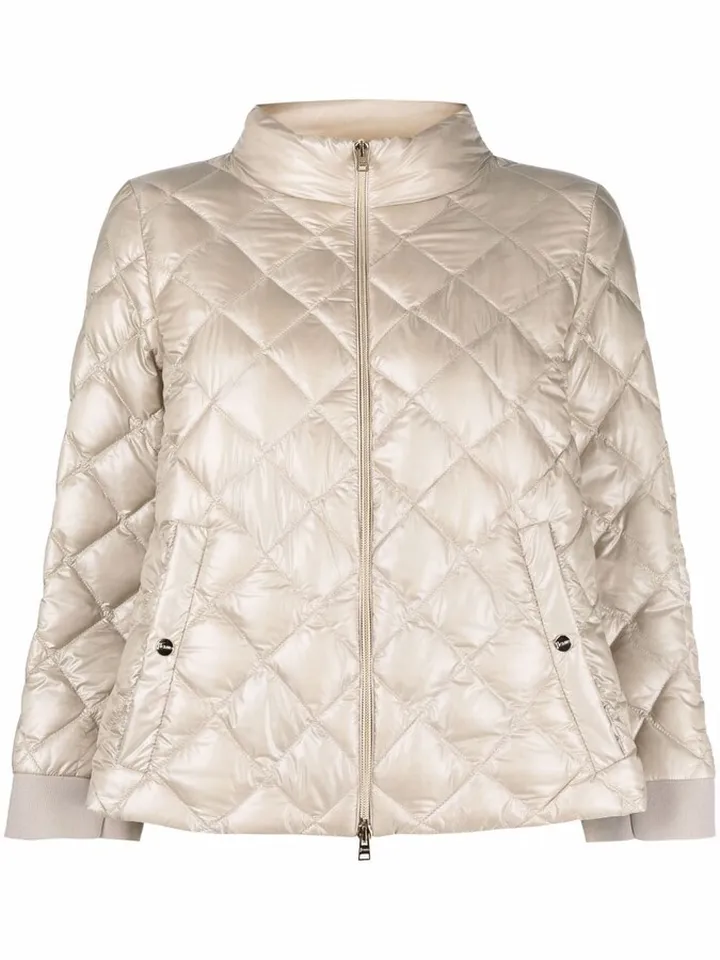 Diamond Quilt Down Jacket