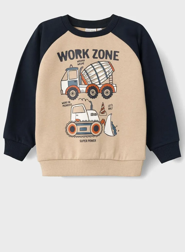 Kids Work Zone Sweatshirt