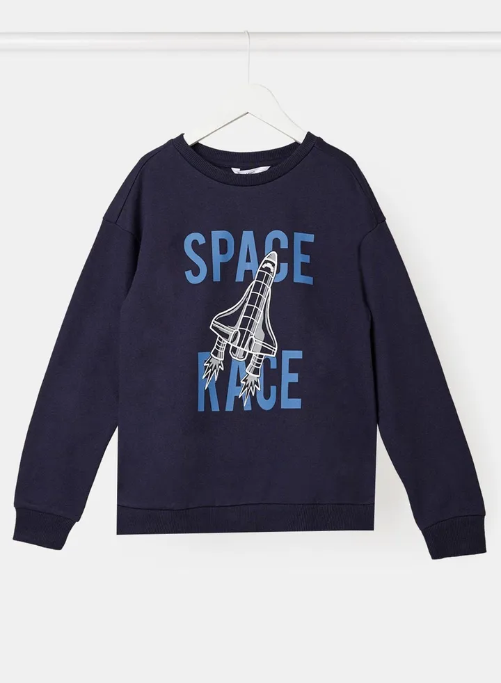 Kids Space Long Sleeve Sweatshirt