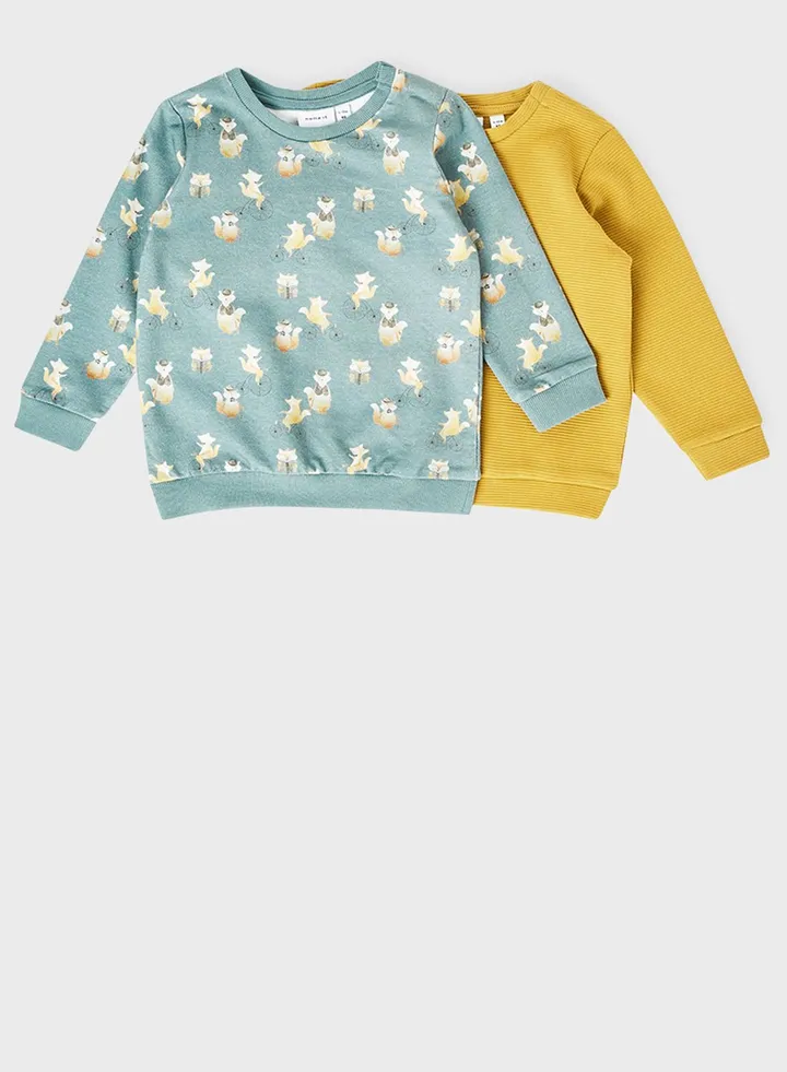 Infant 2 Pack Long Sleeve Sweatshirt