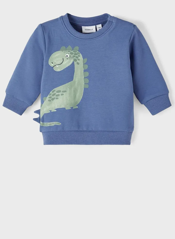 Infant Dino Print Sweatshirt