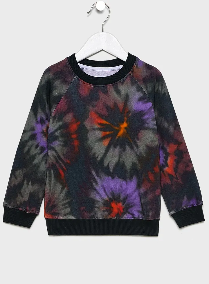 Kids Tie Dye Sweatshirt