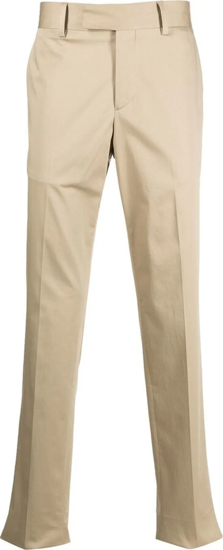 Straight-Leg Cotton Chinos