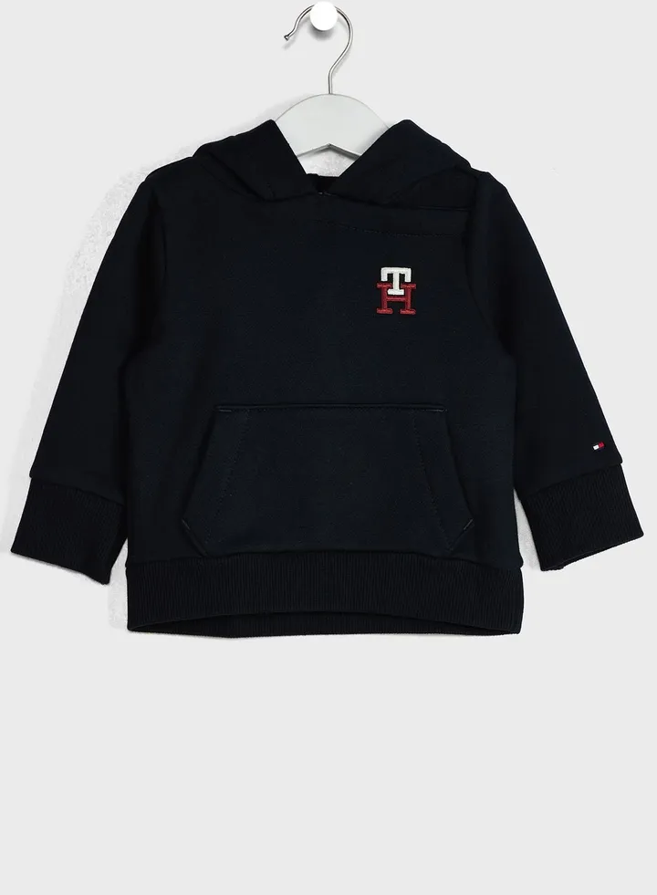 Kids Monogram Hoodie