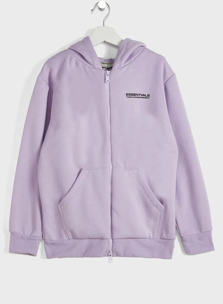 Lounge Regular Zip Hoodie
