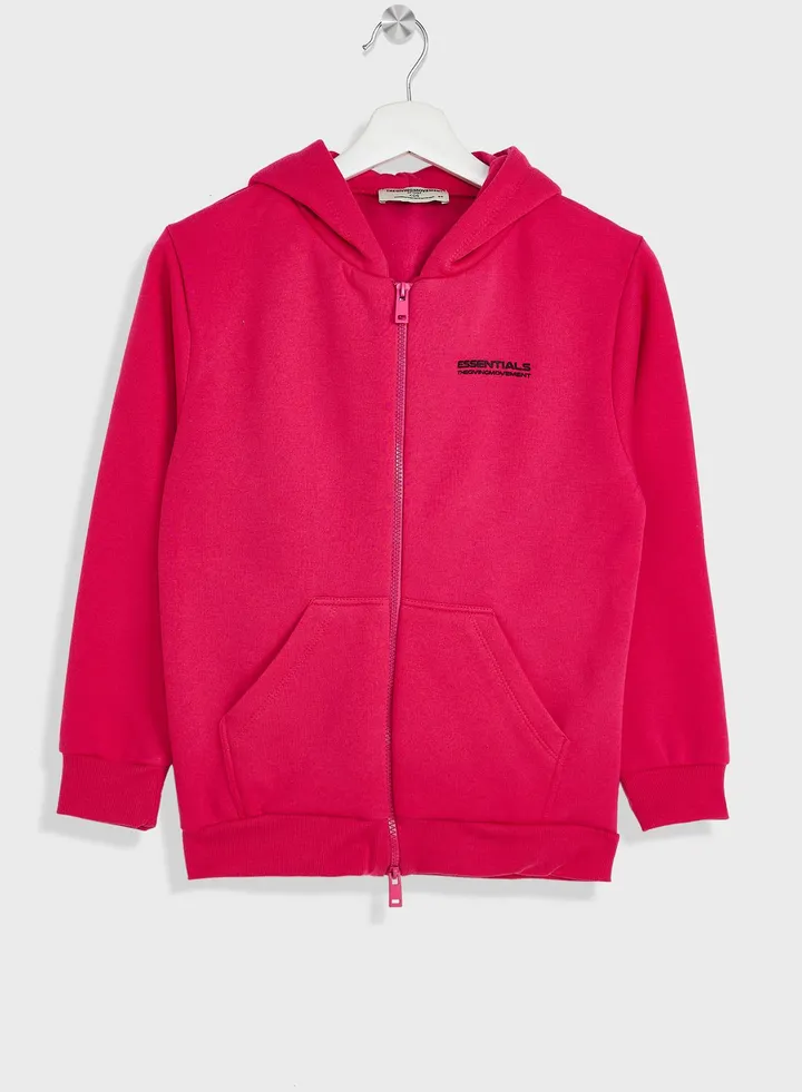 Kids Lounge Regular Zip Hoodie