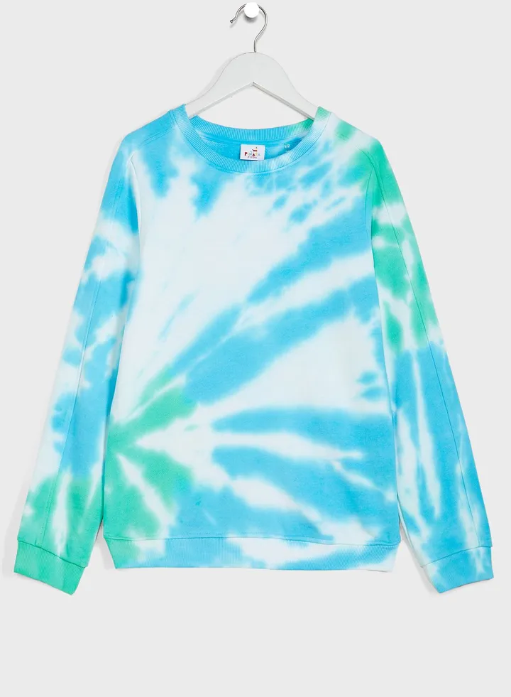 Youth Tie & Dye Sweatshirt