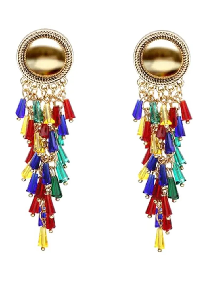 Glaze Bohemian Vintage Tassel Earrings