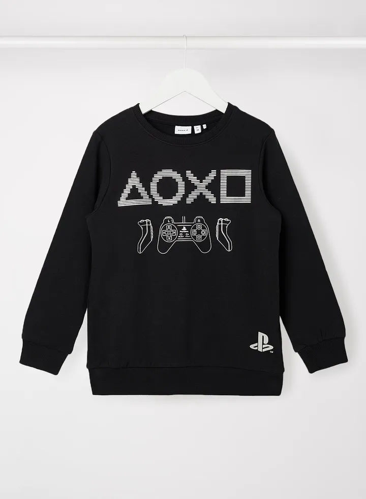 Boys PlayStation Long Sleeve Sweatshirt Black