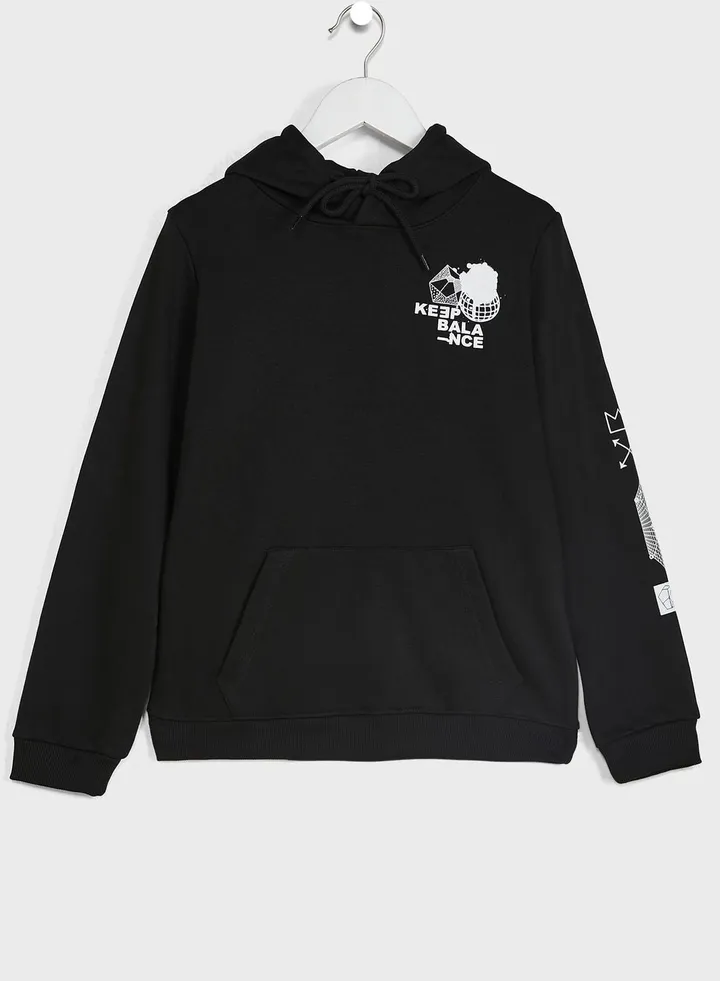 Youth Printed Hoodie
