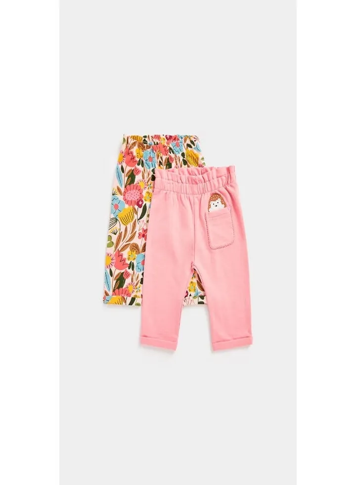 Woodland Joggers With Paperbag Waist 2 Pack