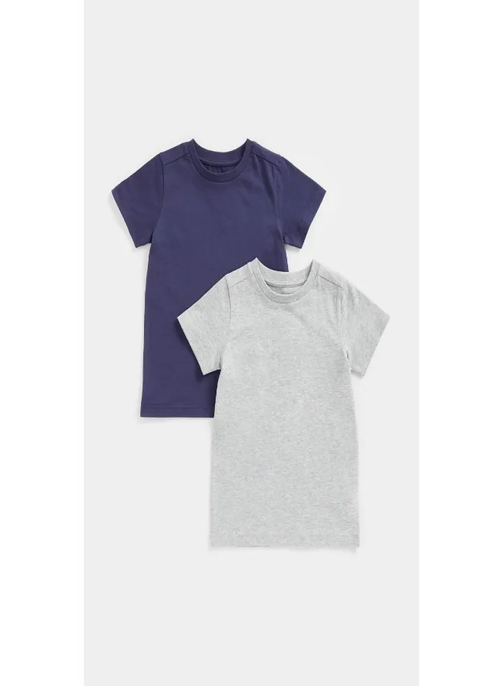 Navy and Grey T Shirts 2 Pack