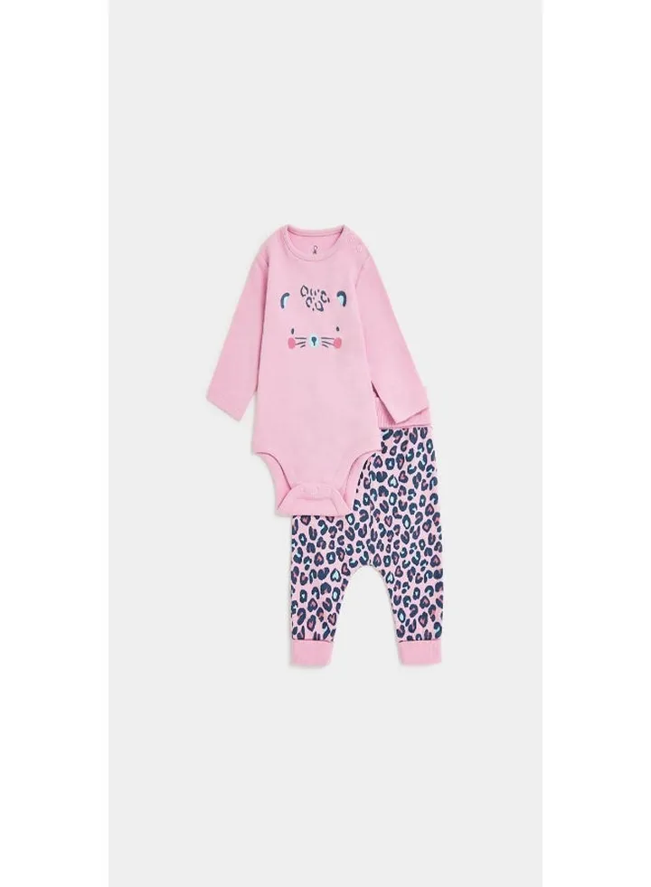 Leopard Organic Cotton Set