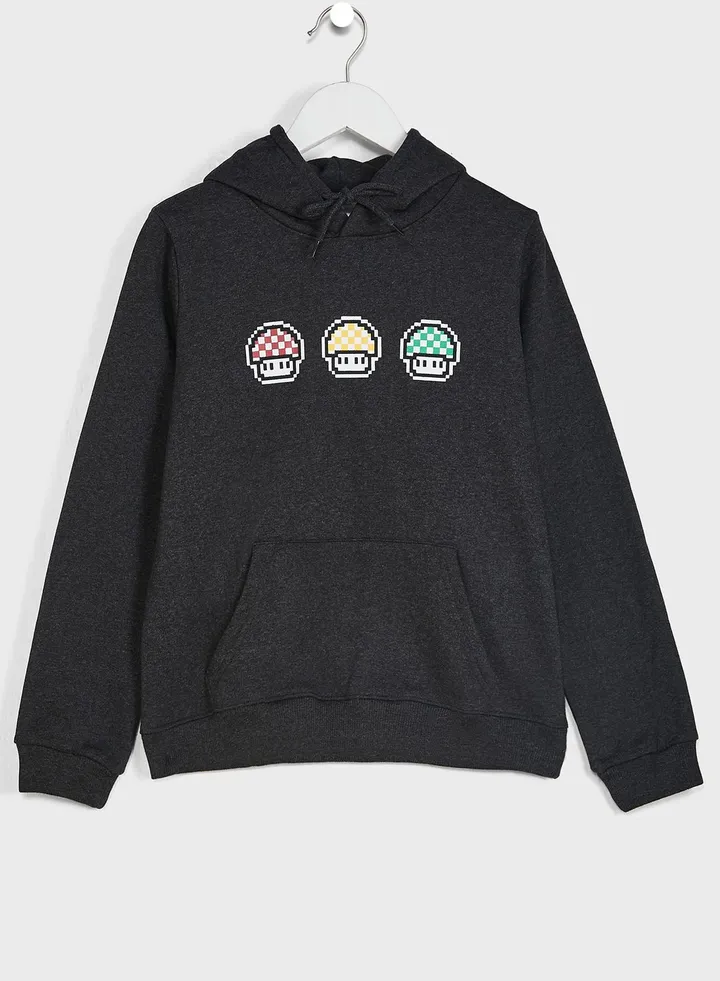 Youth Printed Hoodie
