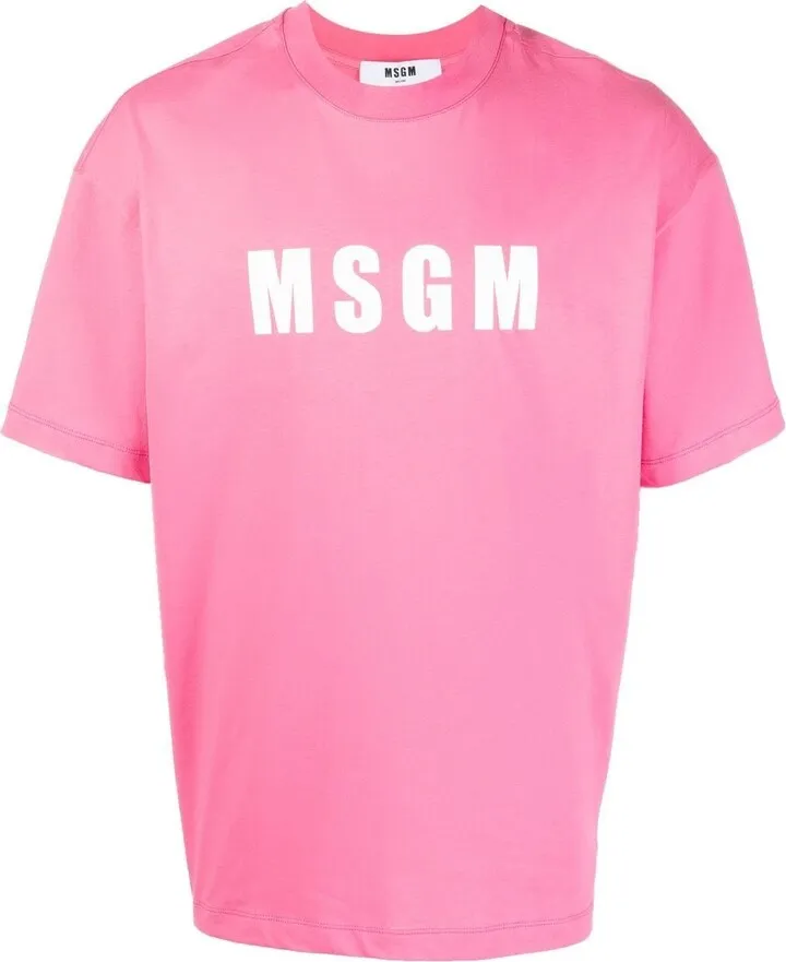logo-print cotton T-shirt