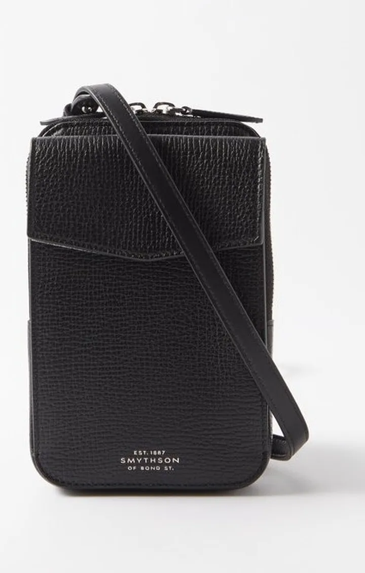 Ludlow Grained-leather Cross-body Bag