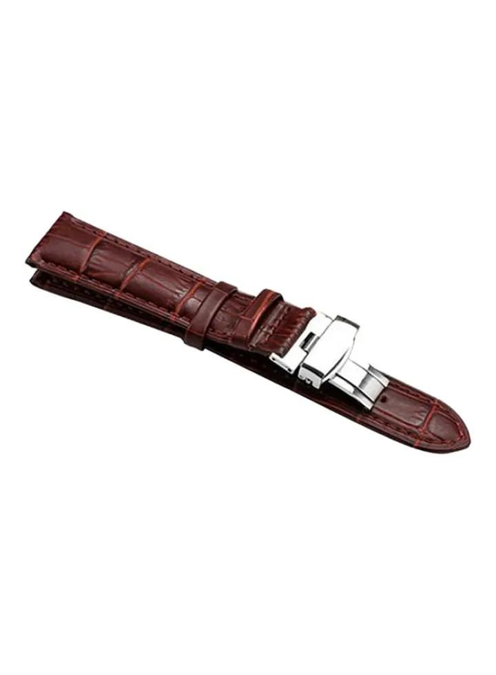 Universal Faux Leather Watch Strap