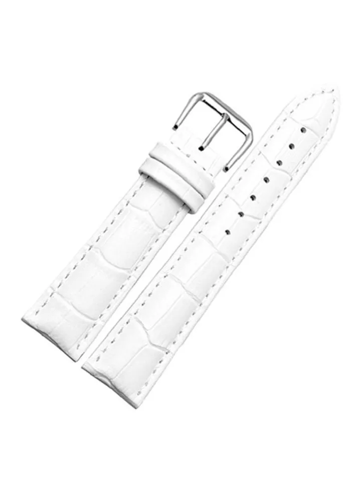 Faux Leather Watch Band