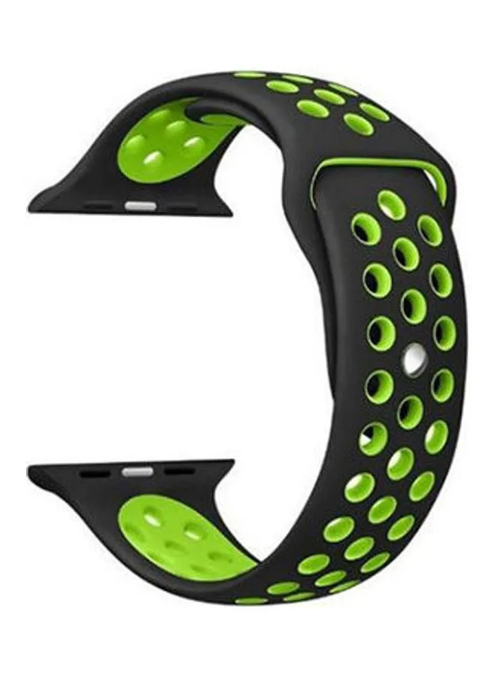 Breathable With Holes Sport Silicone Watch Band For Smart