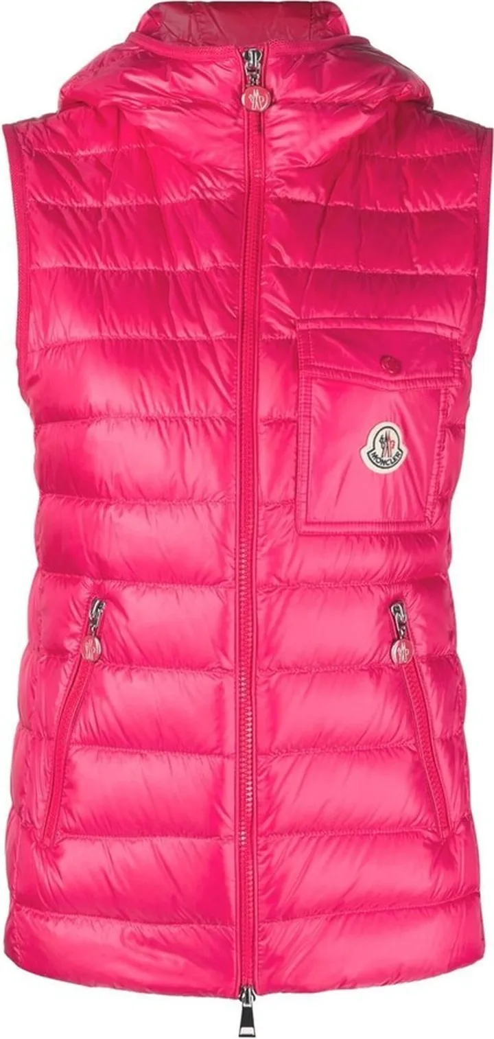 Glygos hooded quilted gilet