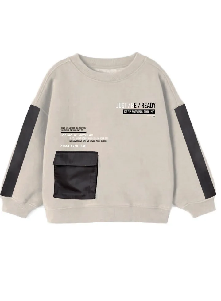 Boys Printed Cotton sweatshirt