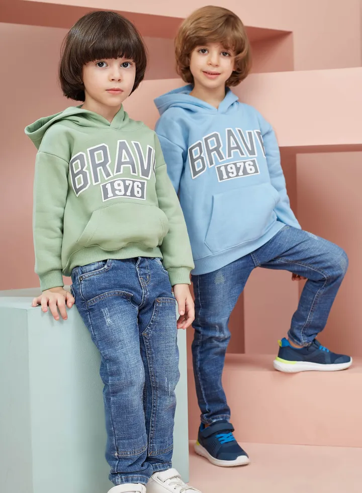 Boys Printed Cotton sweatshirt