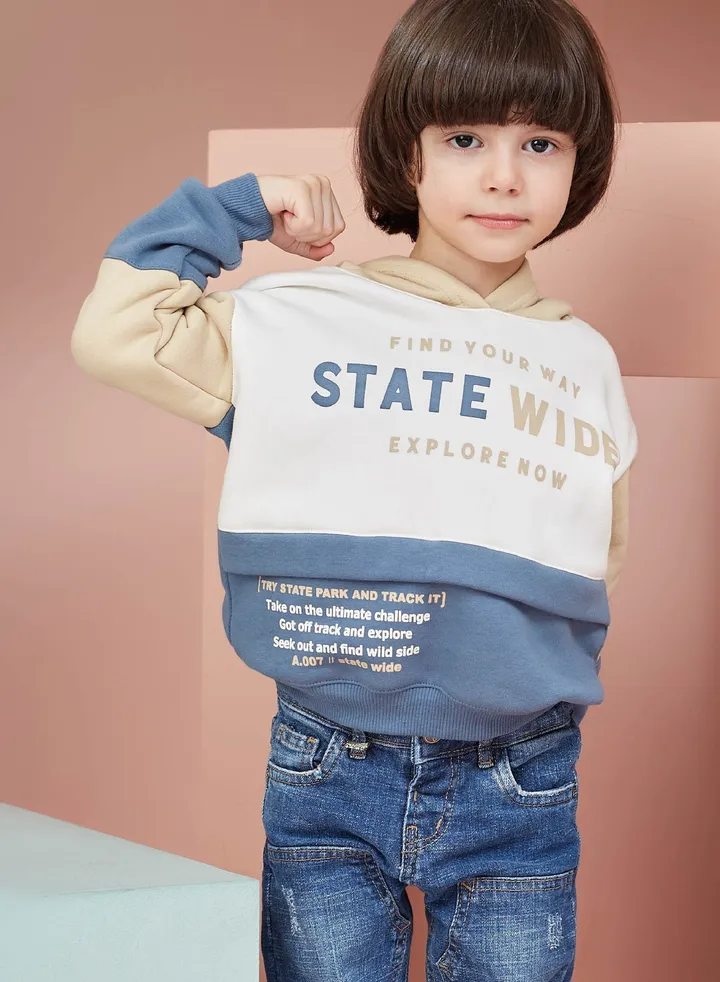 Boys Printed Cotton sweatshirt