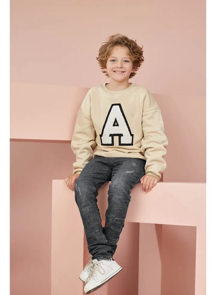 Boys Printed Cotton sweatshirt
