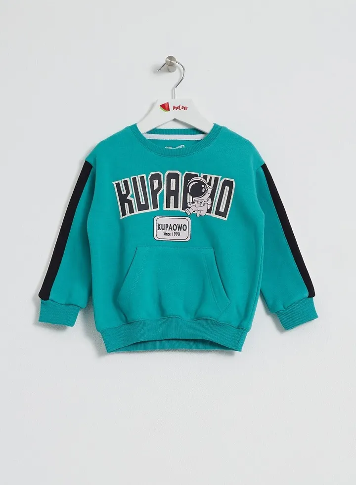 Boys Printed Cotton sweatshirt
