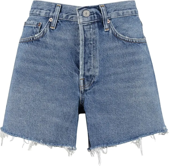 Parker Long Denim Shorts