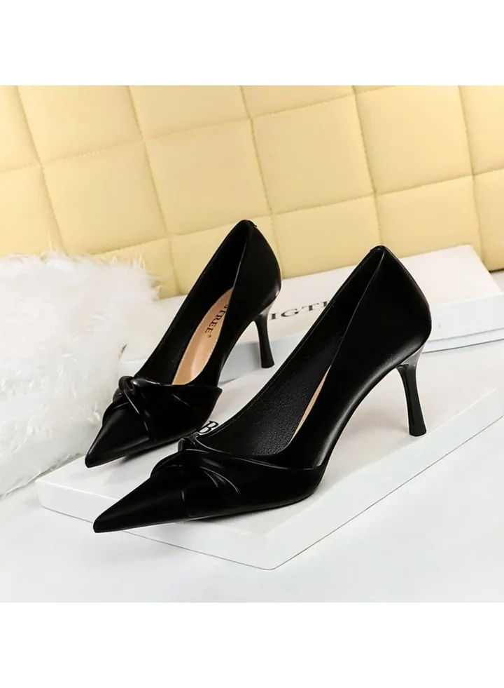 Women's Elegant High Heel Slim Pointed Single Shoes