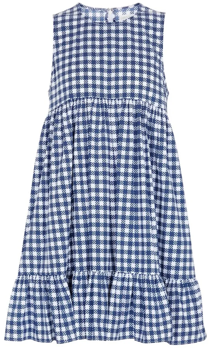 Miriam checked minidress