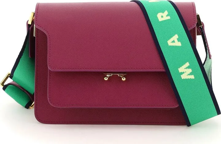 Trunk Medium Bag With Logo Strap