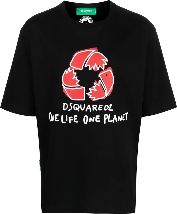 graphic-print T-shirt