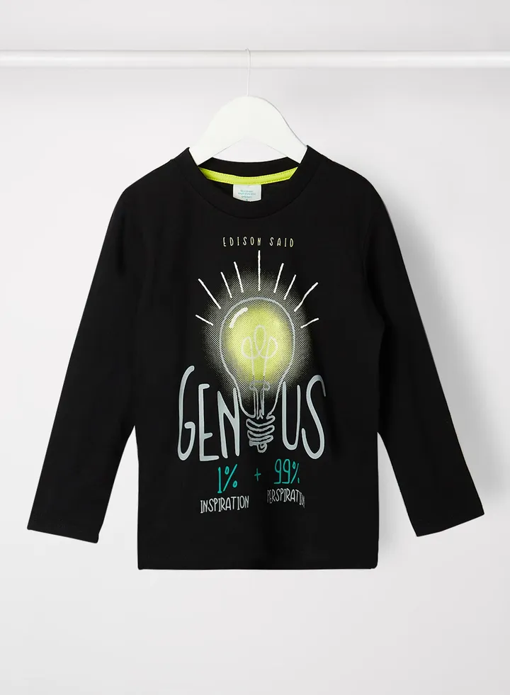 Kids/Teen Graphic T-Shirt Black